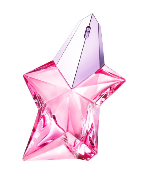 Chelazon Leroux's top scent when performing is by Tierry Mugler and sits in a pink, star-shaped bottle